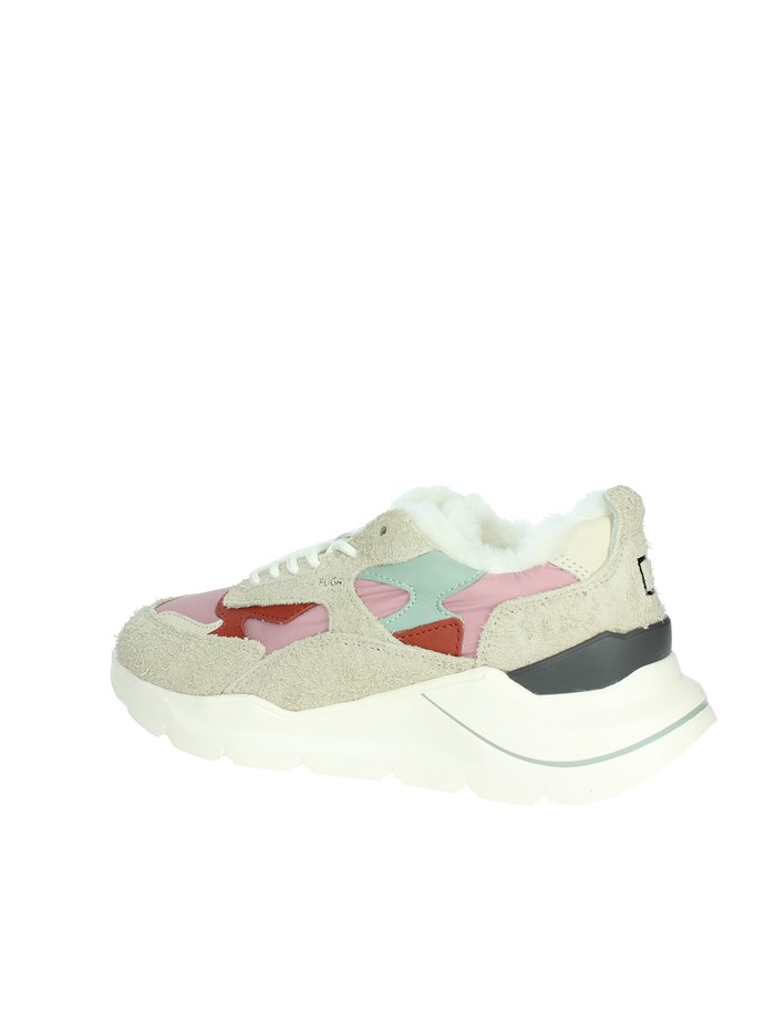 SNEAKERS BASSA W391-FGF-HA-PK BEIGE/ROSA