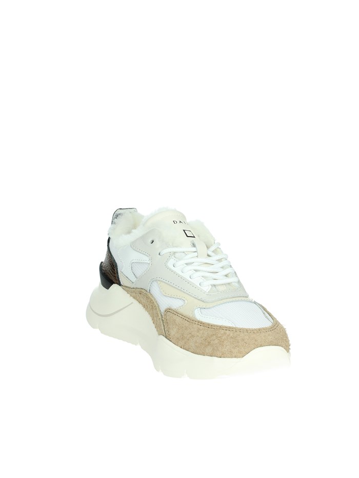 SNEAKERS BASSA W391-FGF-HA-WI BIANCO/CUOIO