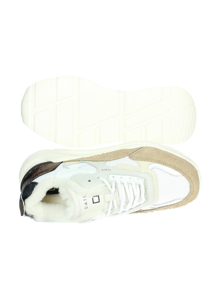 SNEAKERS BASSA W391-FGF-HA-WI BIANCO/CUOIO