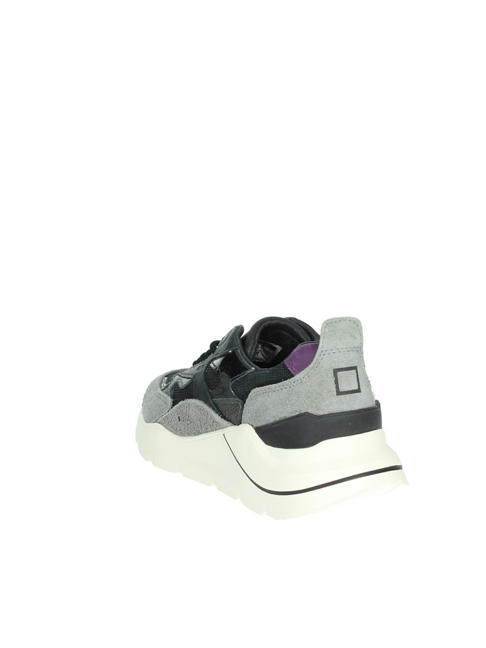 SNEAKERS BASSA W391-FG-HA-BK NERO/GRIGIO