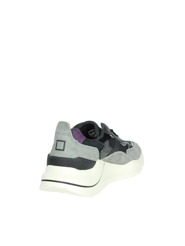 SNEAKERS BASSA W391-FG-HA-BK NERO/GRIGIO