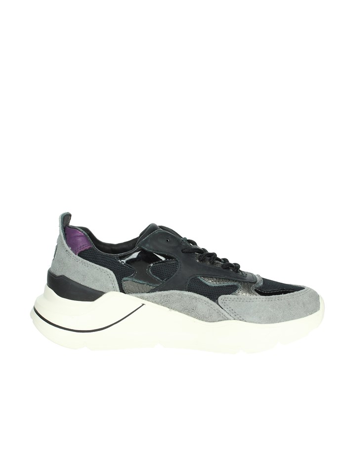 SNEAKERS BASSA W391-FG-HA-BK NERO/GRIGIO