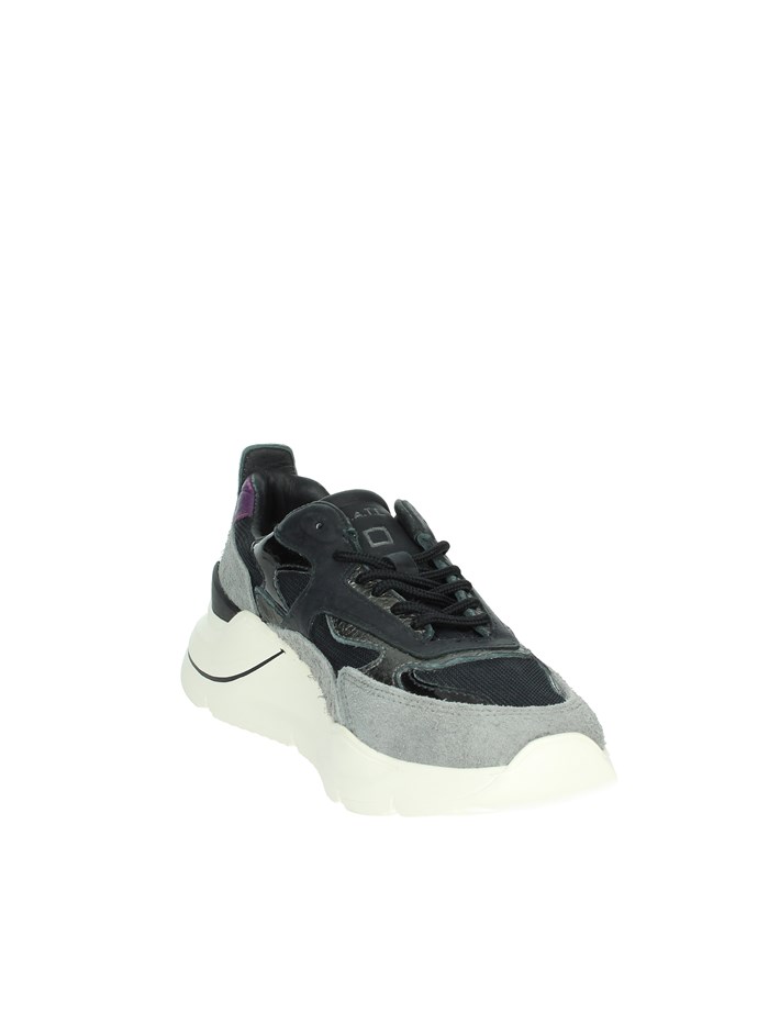 SNEAKERS BASSA W391-FG-HA-BK NERO/GRIGIO