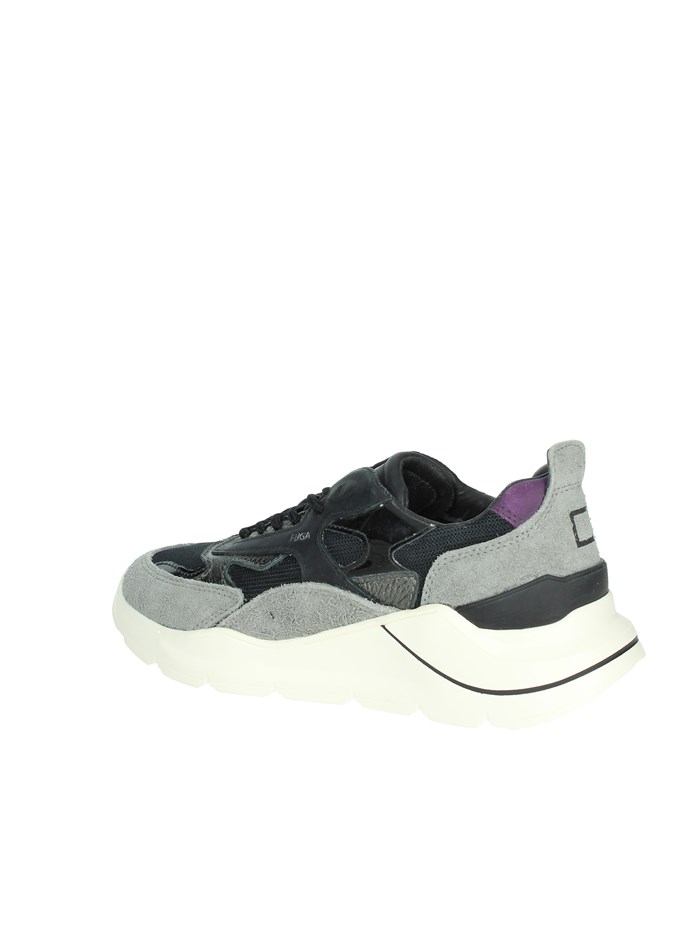 SNEAKERS BASSA W391-FG-HA-BK NERO/GRIGIO