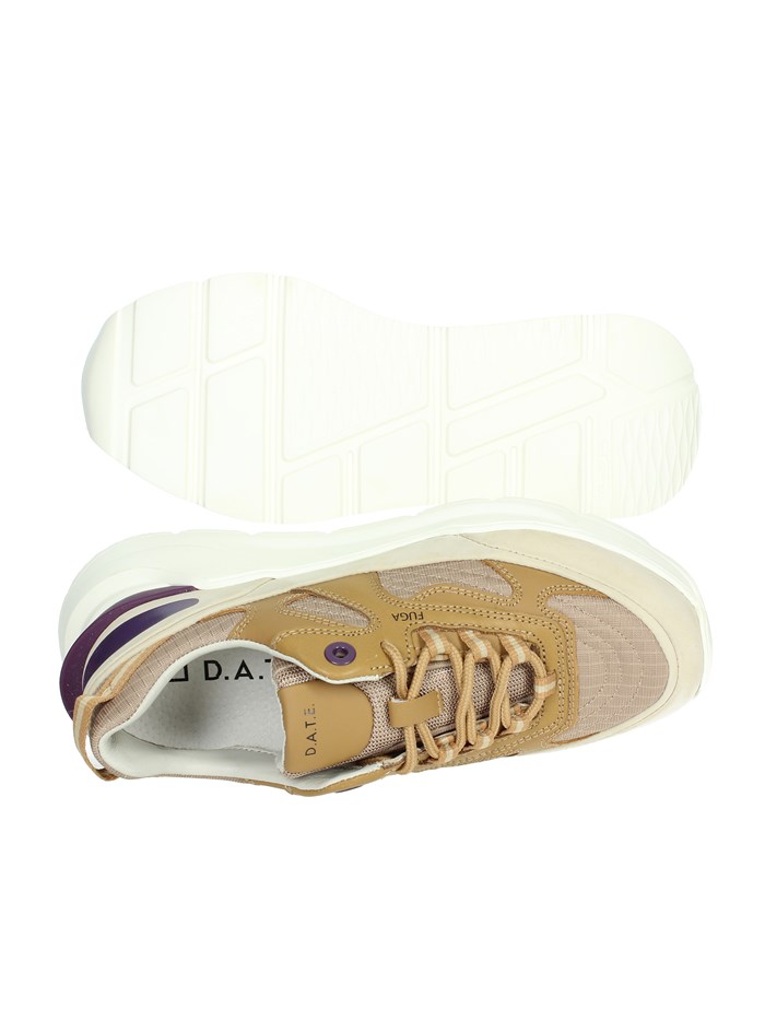 SNEAKERS BASSA W391-FG-MT-BI BEIGE