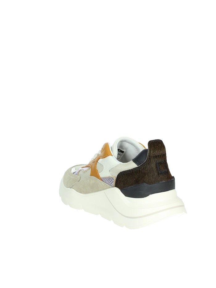 SNEAKERS BASSA W391-FG-DR-IV BEIGE/CUOIO