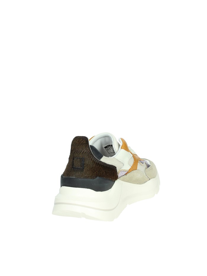 SNEAKERS BASSA W391-FG-DR-IV BEIGE/CUOIO