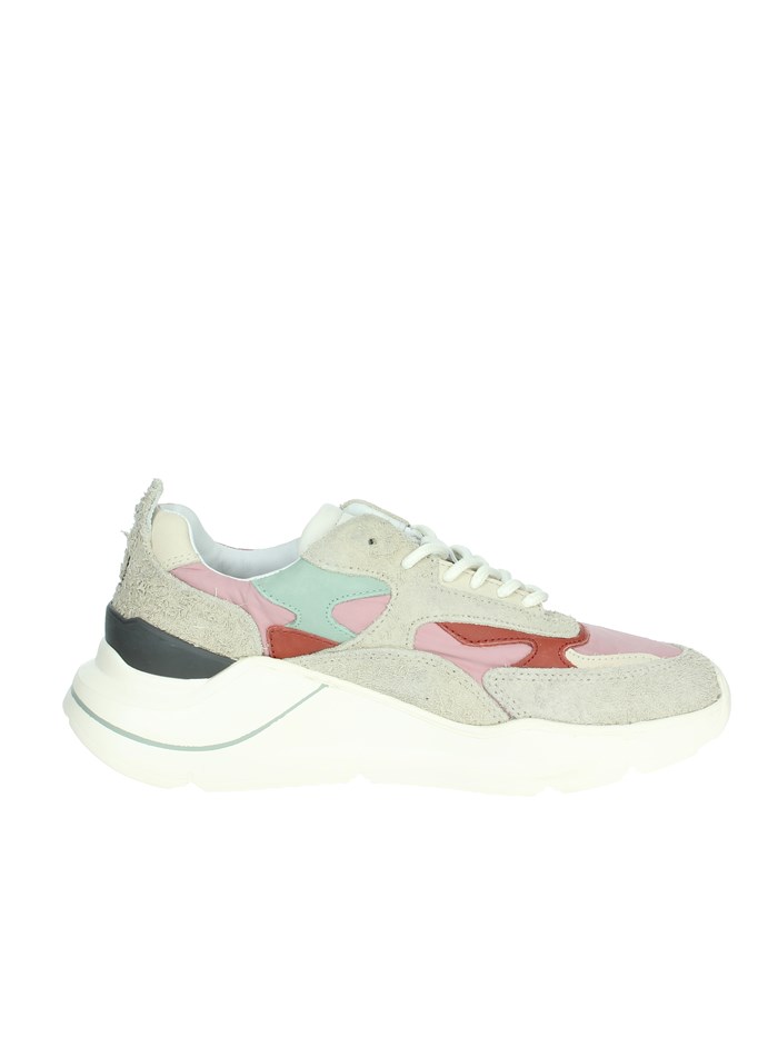 SNEAKERS BASSA W391-FG-HA-PK BEIGE/ROSA