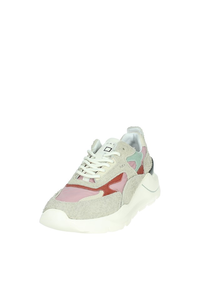 SNEAKERS BASSA W391-FG-HA-PK BEIGE/ROSA