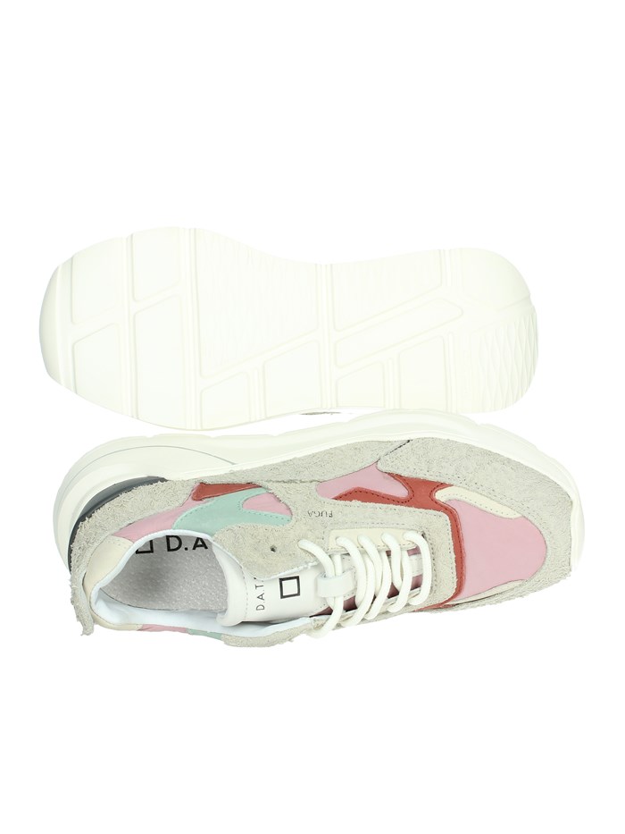 SNEAKERS BASSA W391-FG-HA-PK BEIGE/ROSA