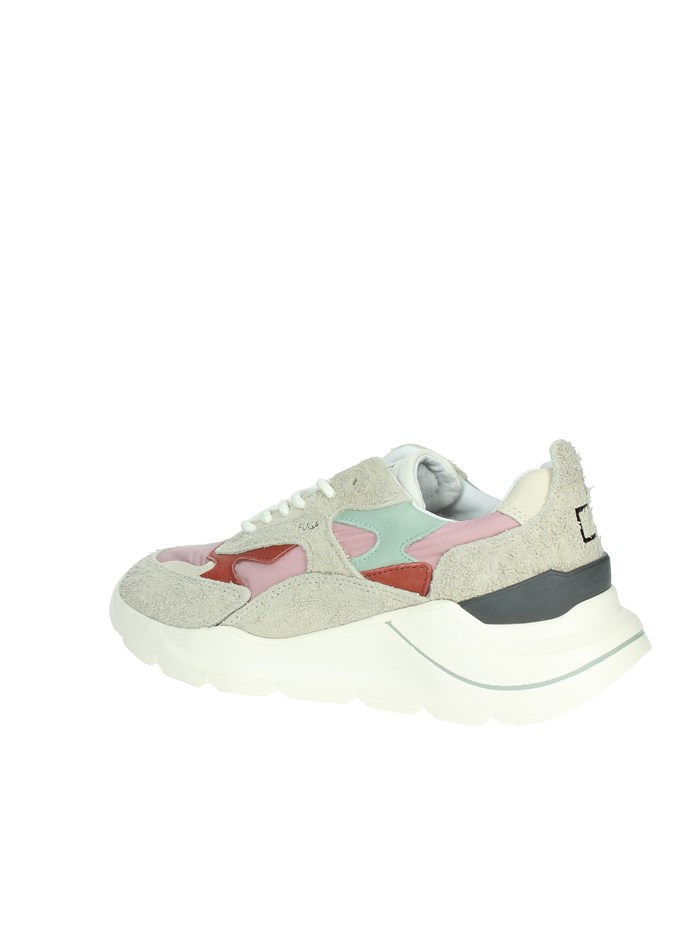 SNEAKERS BASSA W391-FG-HA-PK BEIGE/ROSA