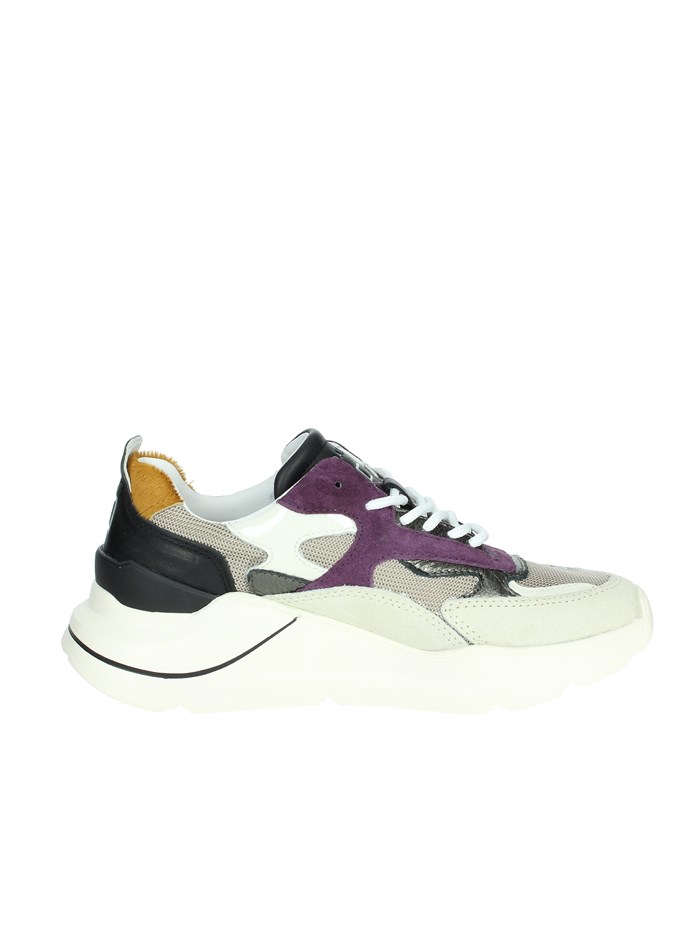 SNEAKERS BASSA W391-FG-DR-BI BEIGE/VIOLA