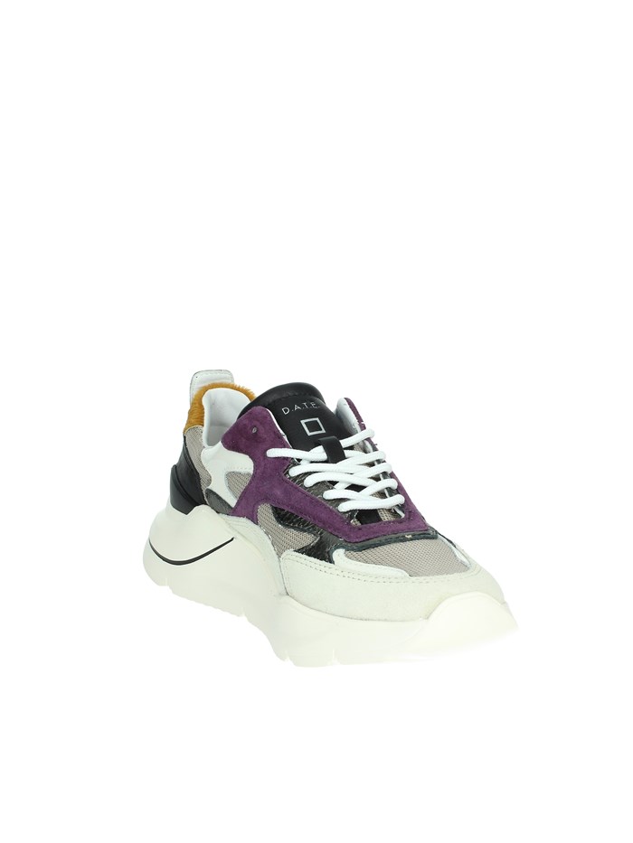 SNEAKERS BASSA W391-FG-DR-BI BEIGE/VIOLA