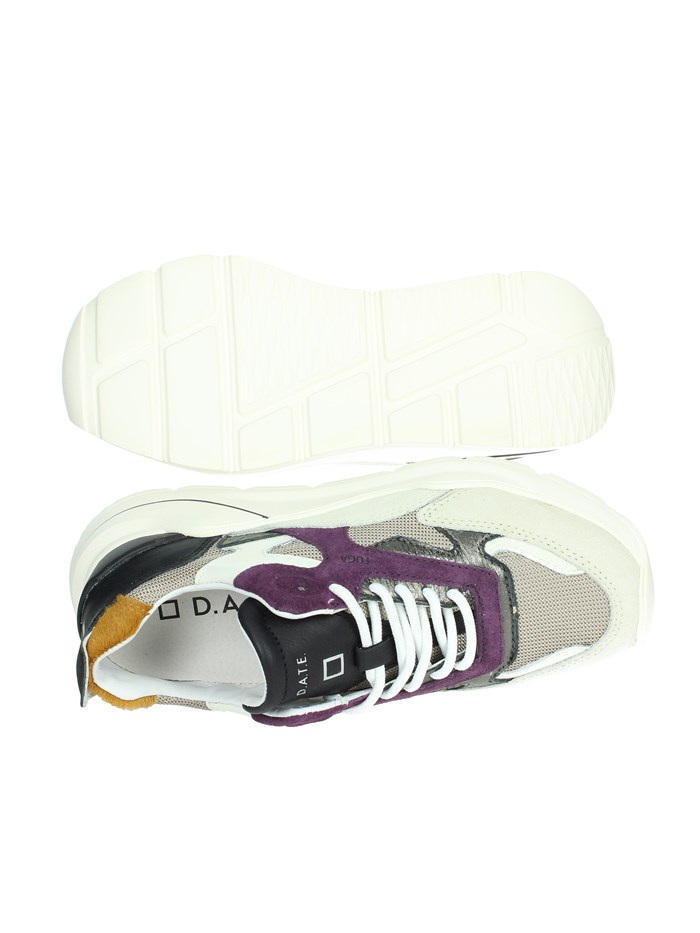 SNEAKERS BASSA W391-FG-DR-BI BEIGE/VIOLA