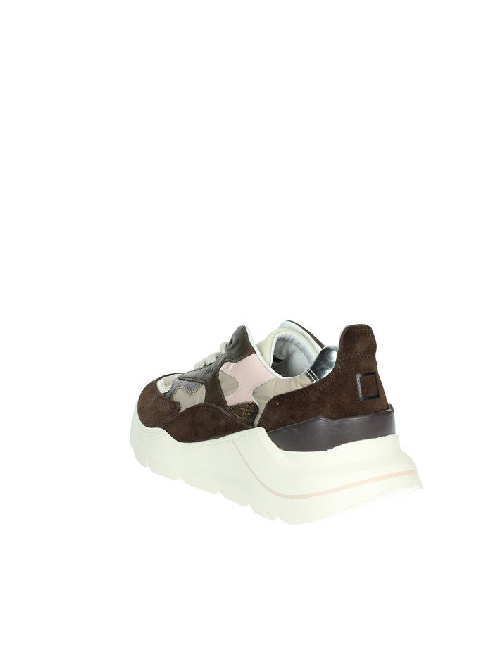 SNEAKERS BASSA W391-FG-NY-ER MARRONE/BEIGE