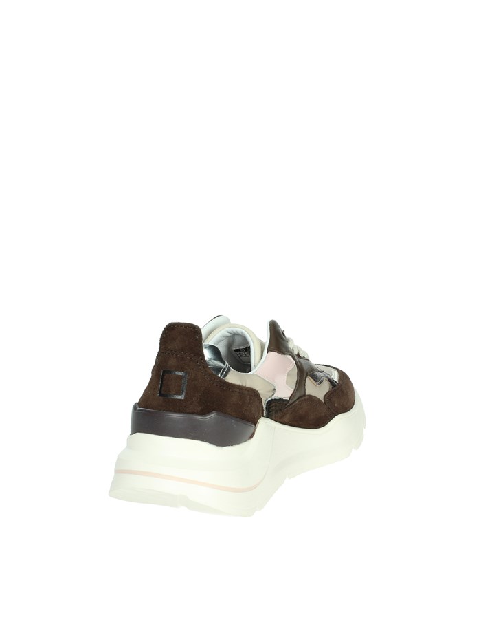 SNEAKERS BASSA W391-FG-NY-ER MARRONE/BEIGE