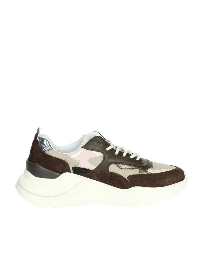 SNEAKERS BASSA W391-FG-NY-ER MARRONE/BEIGE