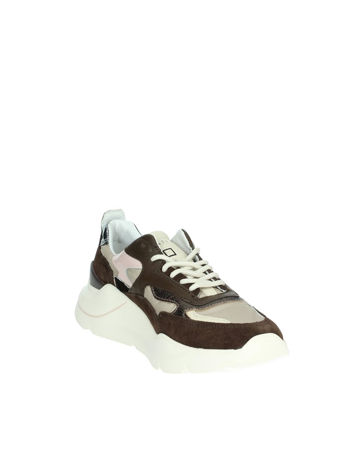 SNEAKERS BASSA W391-FG-NY-ER MARRONE/BEIGE