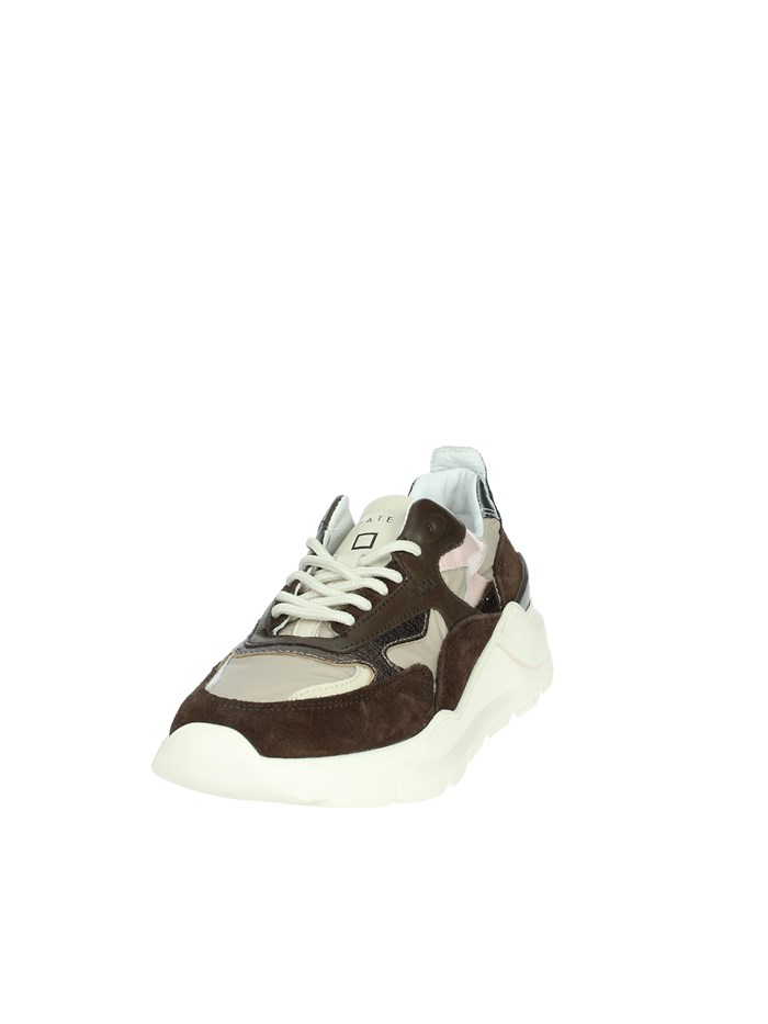 SNEAKERS BASSA W391-FG-NY-ER MARRONE/BEIGE