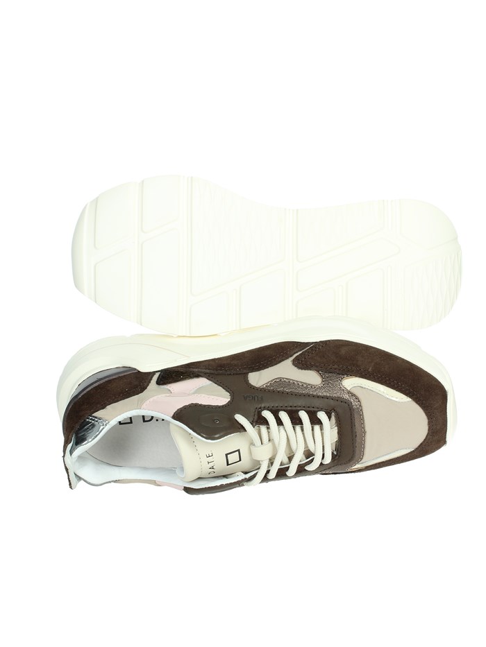 SNEAKERS BASSA W391-FG-NY-ER MARRONE/BEIGE