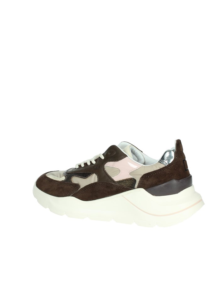 SNEAKERS BASSA W391-FG-NY-ER MARRONE/BEIGE