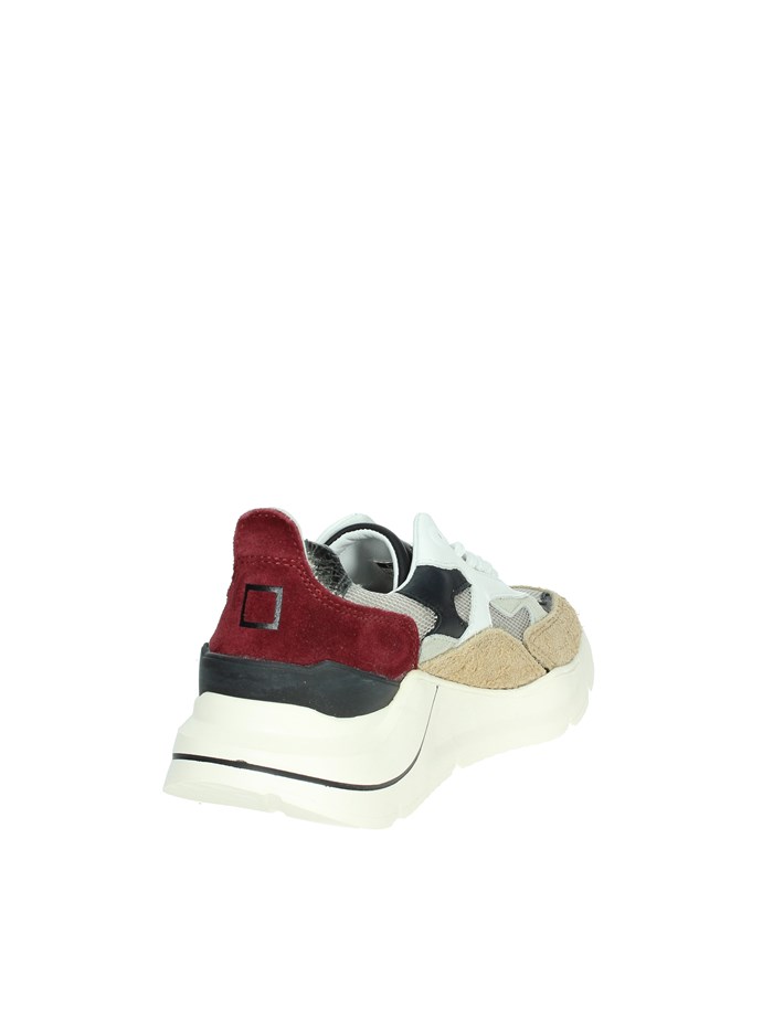 SNEAKERS BASSA W391-FG-ME-BIJ BEIGE/BIANCO