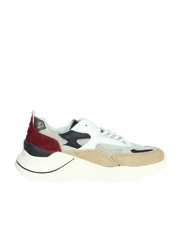 SNEAKERS BASSA W391-FG-ME-BIJ BEIGE/BIANCO