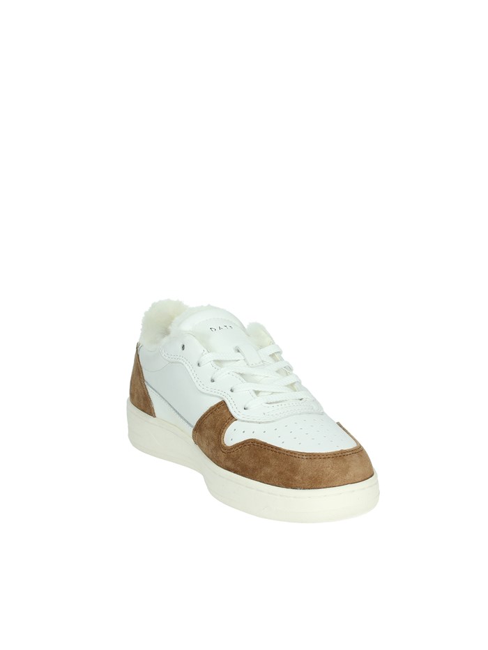 SNEAKERS BASSA W391-C2F-VC-WM BIANCO/CUOIO