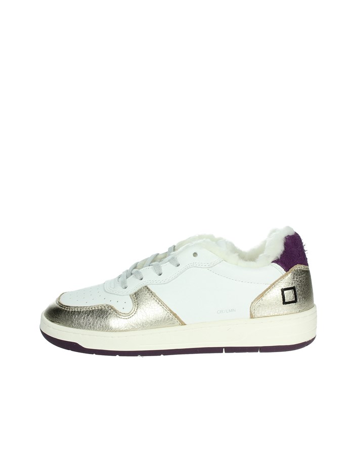 SNEAKERS BASSA W391-CRF-LM-WM BIANCO/ORO