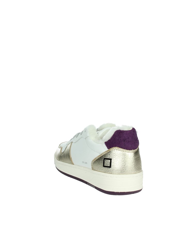 SNEAKERS BASSA W391-CRF-LM-WM BIANCO/ORO