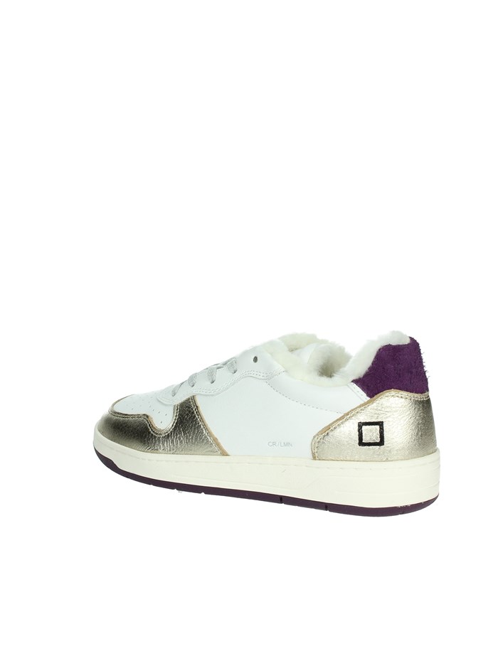 SNEAKERS BASSA W391-CRF-LM-WM BIANCO/ORO