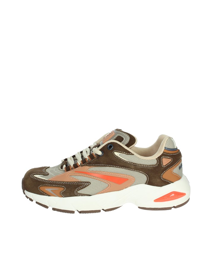 SNEAKERS BASSA W391-SN-CL-BI MARRONE/BEIGE