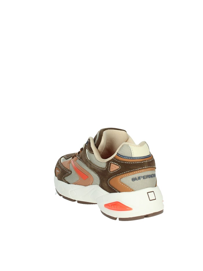 SNEAKERS BASSA W391-SN-CL-BI MARRONE/BEIGE