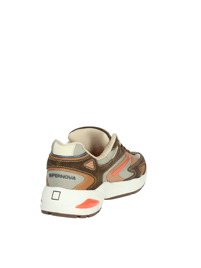 SNEAKERS BASSA W391-SN-CL-BI MARRONE/BEIGE