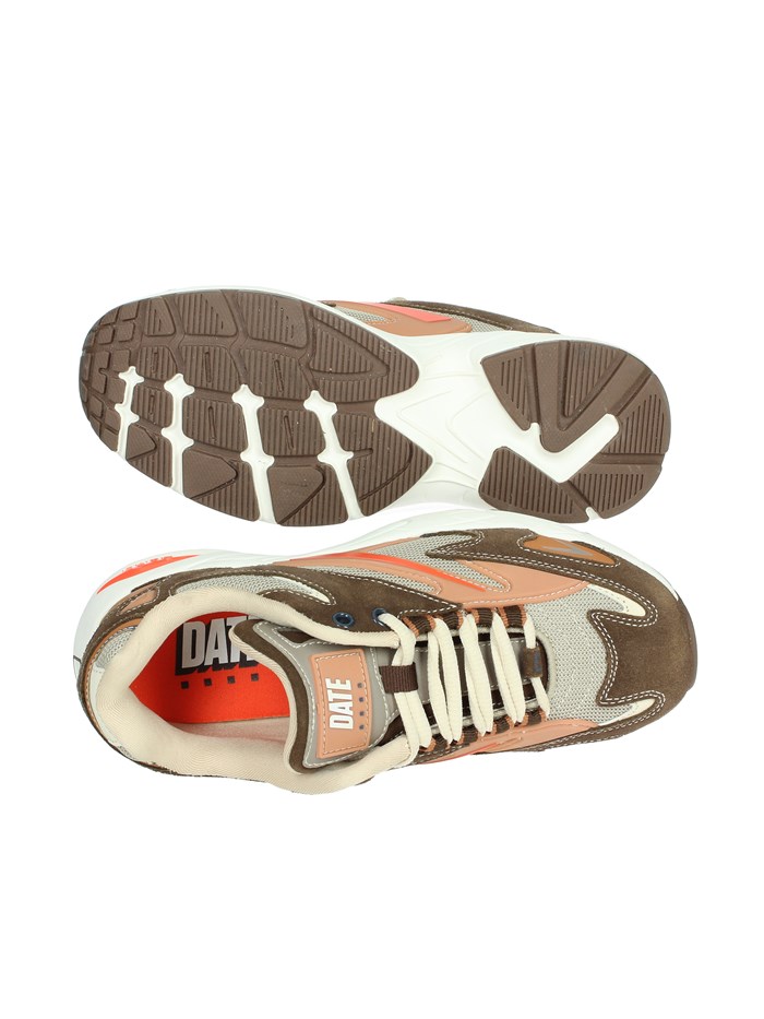 SNEAKERS BASSA W391-SN-CL-BI MARRONE/BEIGE