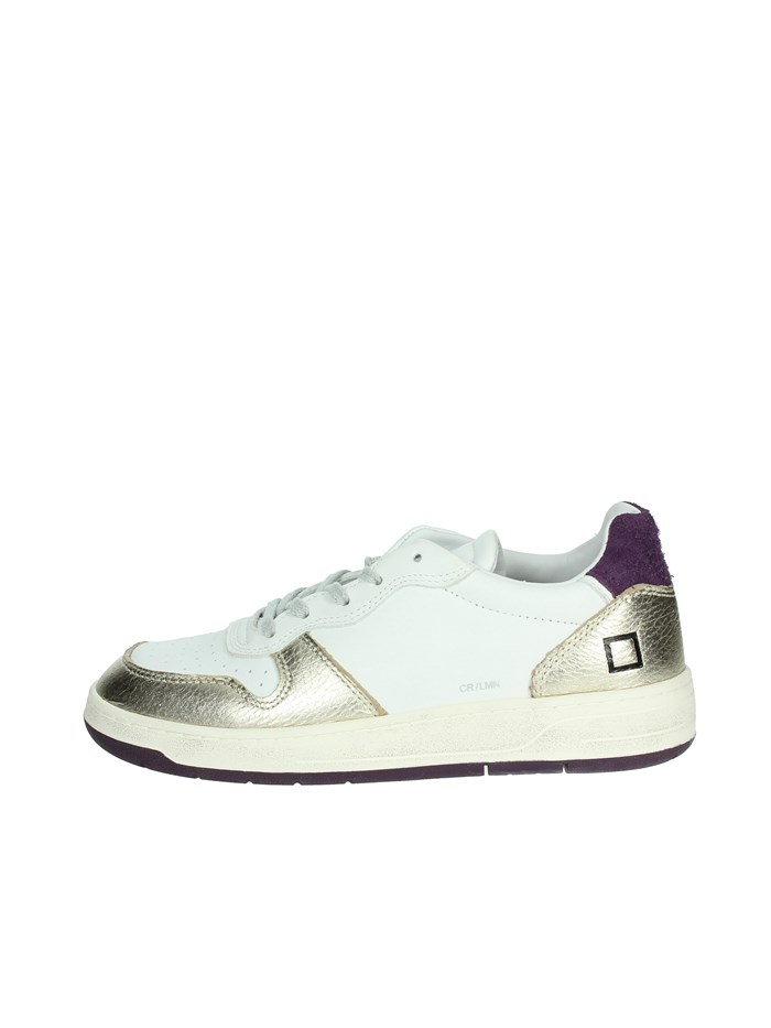 SNEAKERS BASSA W391-CR-LM-WM BIANCO/ORO