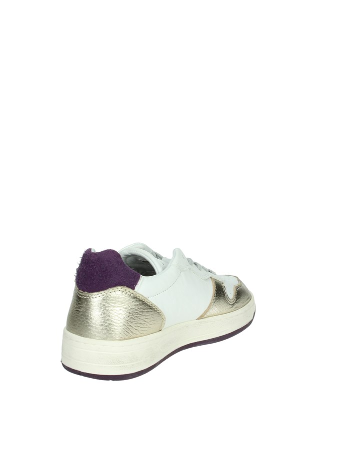 SNEAKERS BASSA W391-CR-LM-WM BIANCO/ORO