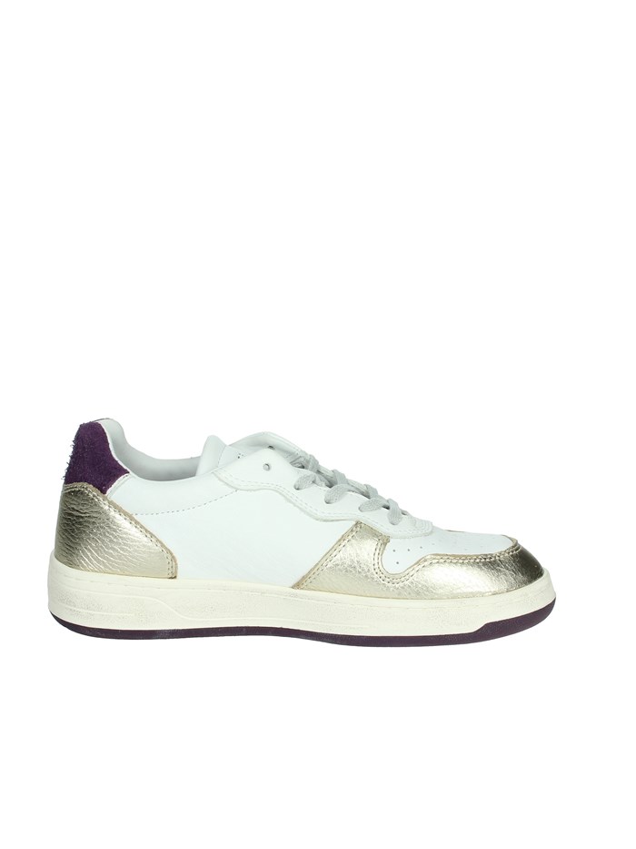 SNEAKERS BASSA W391-CR-LM-WM BIANCO/ORO