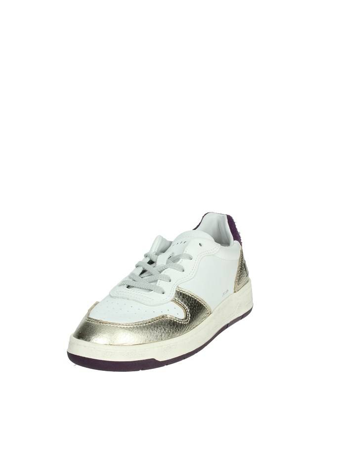 SNEAKERS BASSA W391-CR-LM-WM BIANCO/ORO