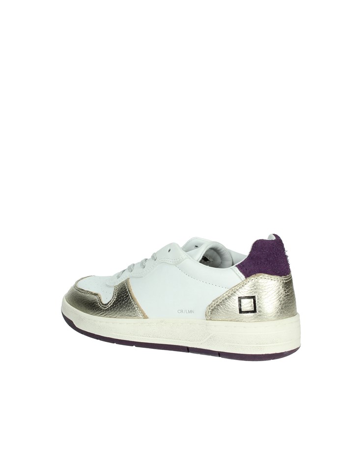 SNEAKERS BASSA W391-CR-LM-WM BIANCO/ORO