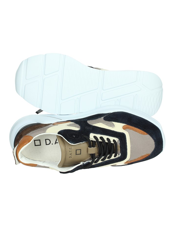 SNEAKERS BASSA M391-FG-WS-BC BLU/CUOIO