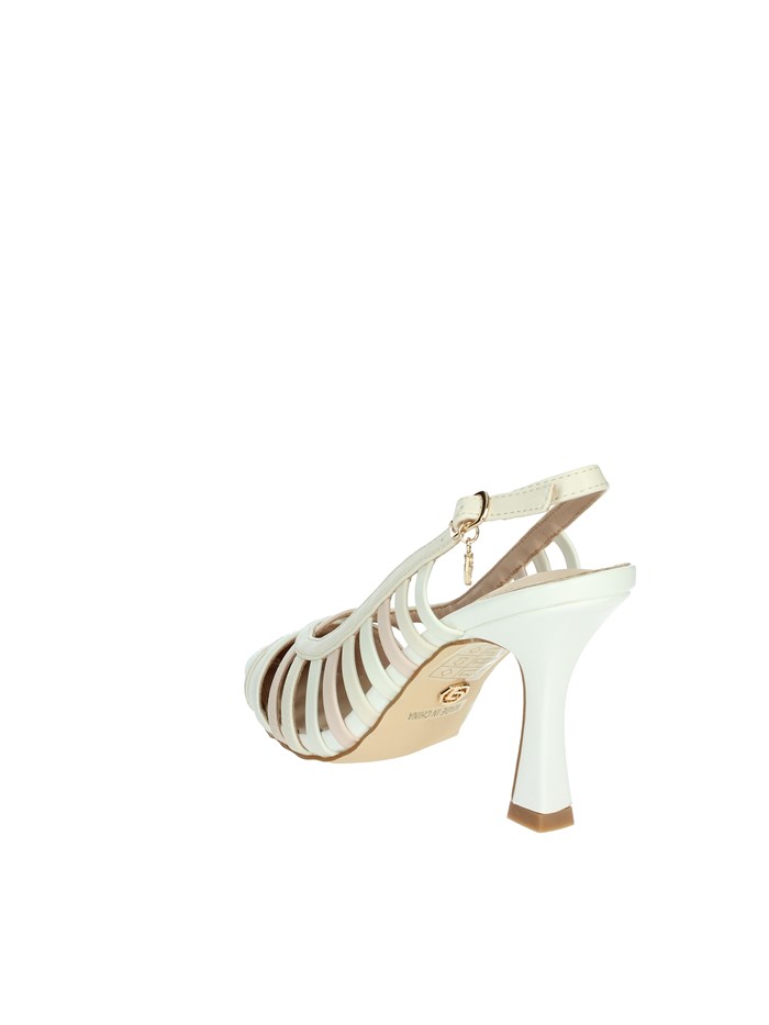 SLINGBACK GD63 BIANCO/BEIGE