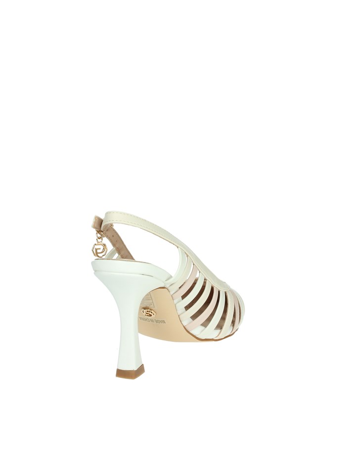 SLINGBACK GD63 BIANCO/BEIGE