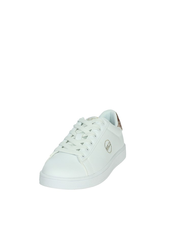 SNEAKERS BASSA CSW414214 BIANCO/ORO