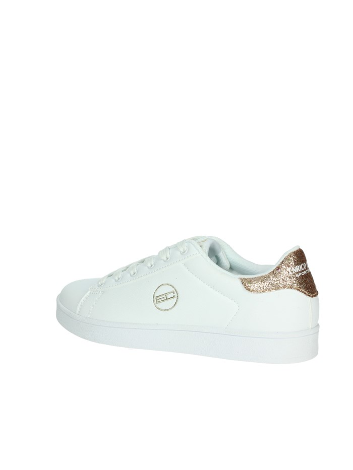 SNEAKERS BASSA CSW414214 BIANCO/ORO