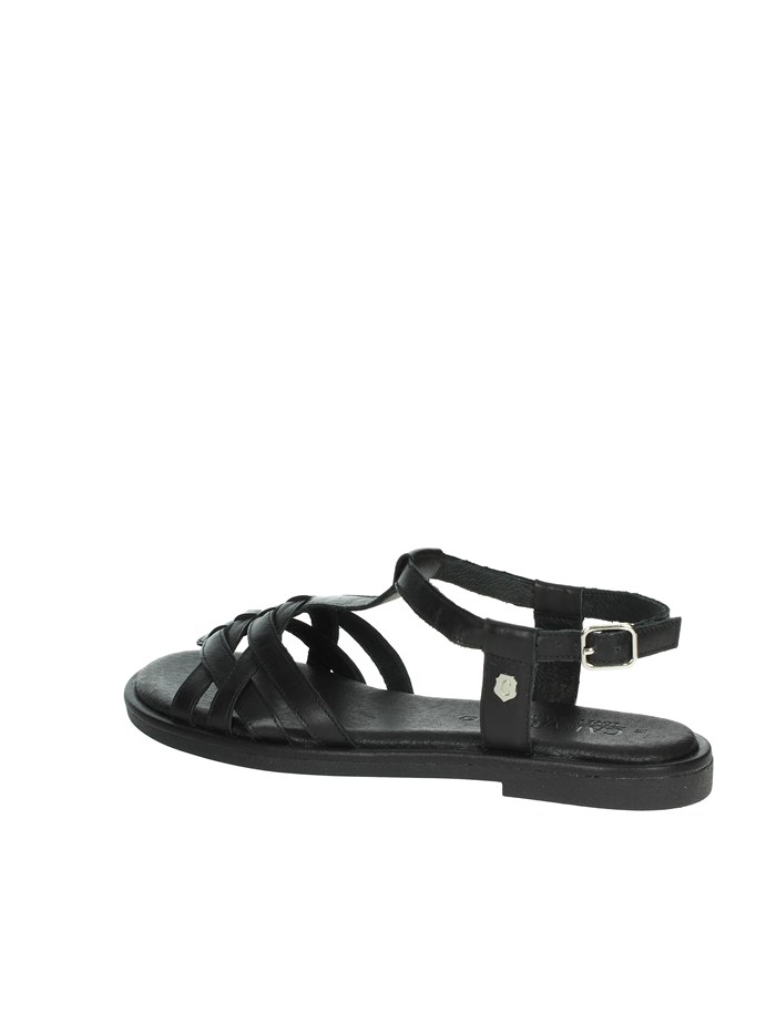 SANDALI BASSI 68264 NERO