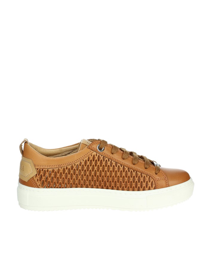 SNEAKERS BASSA 68232 CUOIO