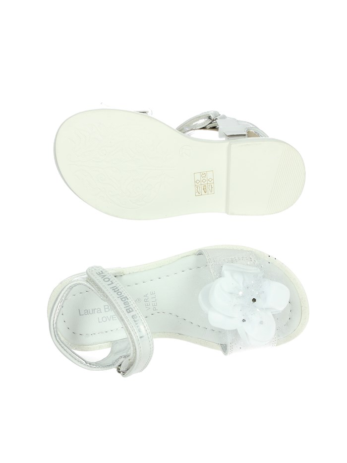 SANDALI BASSI 9033 BIANCO