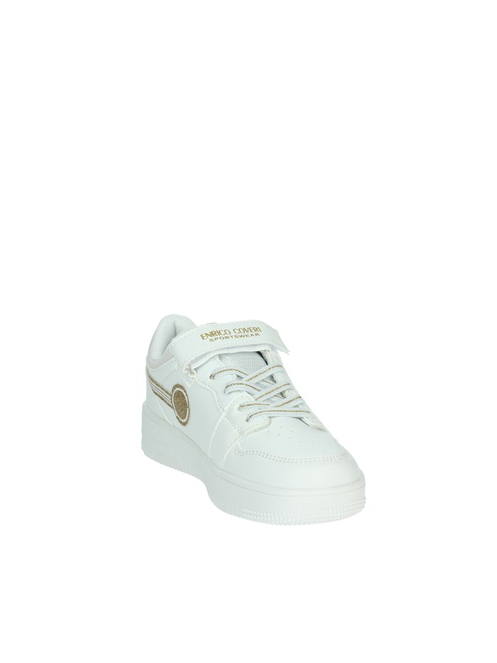 SNEAKERS BASSA CKG414301 BIANCO/ORO