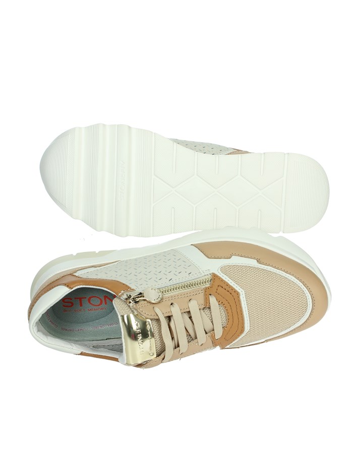 SNEAKERS BASSA 220906 BEIGE/CUOIO